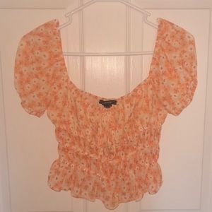 Forever 21 Pink Floral Top